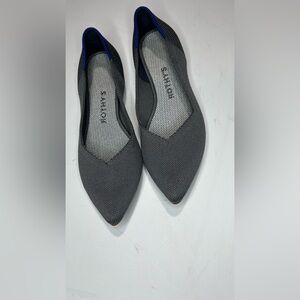 Rothy's The Point ll Grey Sz 6